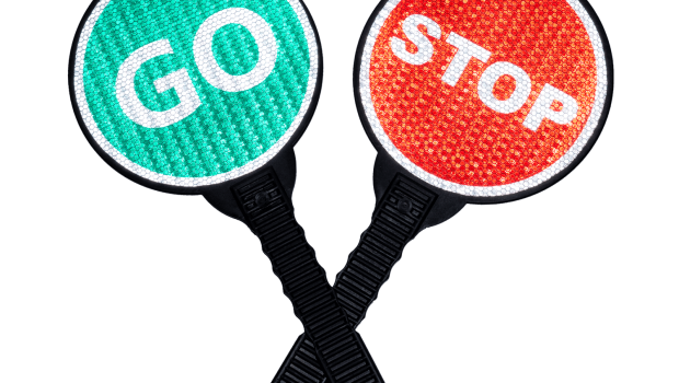 GO AND STOP SIGN FOR HAND/DUR GEÇ EL TİPİ