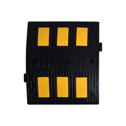 60 x 50 CM RUBBER SPEED BUMP - 60 x 50 CM REFLEKTÖRLÜ KAUÇUK KASİS