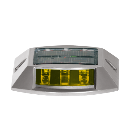 SOLAR YELLOW ROAD STUD-SOLAR SARI YOL BUTONU