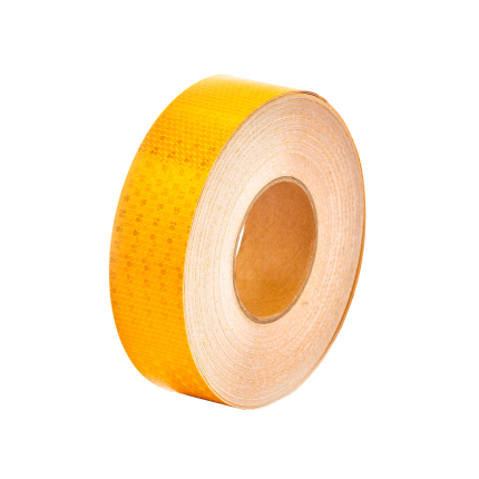 YELLOW REFLECTIVE TAPES (5 CM) -SARI PETEKLİ REFLEKTİF BANT (5 CM)